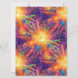 Invitation Étoile explosive