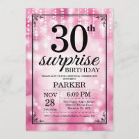 Étonnez les 30èmes parties scintillantes de rose