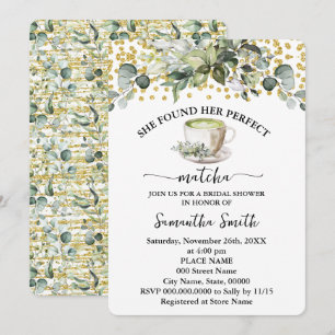 Invitation Eucalyptus A Trouvé Sa Fête des mariées Parfaite D
