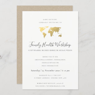 INVITATION EUCALYPTUS BLUSH ROSE KRAFT GRAY ATELIER ÉVÉNEMENT