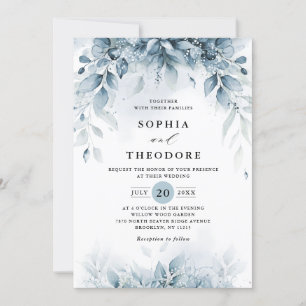Invitation Eucalyptus Greenergetique gomme Botanique Rustique