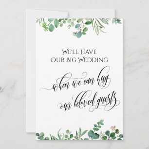 Invitation Eucalyptus Quand Nous Pouvons Vous Embrasser Maria