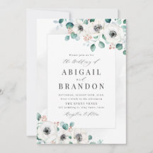 Eucalyptus verdure anémonique floral rustique mari