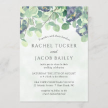 Eucalyptus Vert Marine bleu Mariage floral