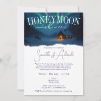Europe Hiver Aurora Borealis Lune de miel douche