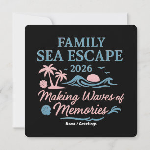 Invitation Évasion en mer en famille 2026 Créer des vagues de