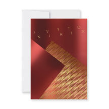 Événement conceptuel Chaveron Métal Rouge Ruby Or
