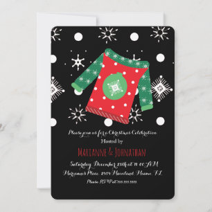 Invitation Événement de bureau d'entreprise de Noël avec un p