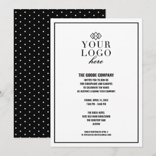 Invitation Événement de société personnalisée  Parti