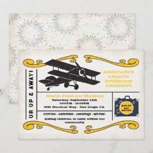 Invitation Événement des billets de la Ligue d'assistance