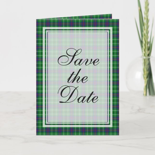 Invitation Événement Duncan Tartan à Sauvegarder (Devant)