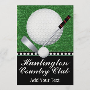 Invitation Événement golf - SRF