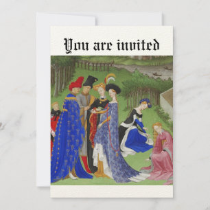 Invitation Événement médiéval