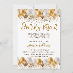 Invitation Événement Retraite de l'écrivain