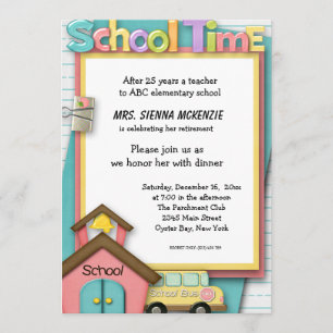 Invitation Événement scolaire