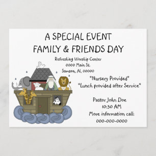 Invitation Événement spécial de collecte d'invitations de l'É