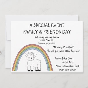 Invitation Événement spécial de collecte d'invitations de l'É