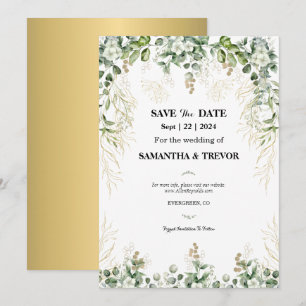 Invitation Evergreens Enchantés : Enregistrer L'Invitation Da