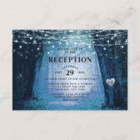 Evermore | Réception de mariage bleu de la forêt e
