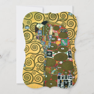 Invitation Exécution (L'Embrace) par Gustav Klimt Mariage