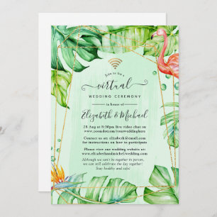 Invitation Exotic Tropical Geometry Online Mariage virtuel