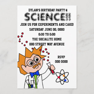 Invitation Expérience scientifique