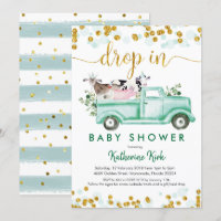 Explosion Agricole Dans Le Baby shower De Distance