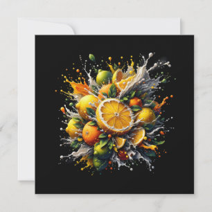 Invitation Explosion de Citrus
