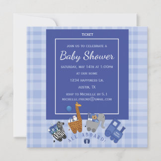 Invitation Express bébé