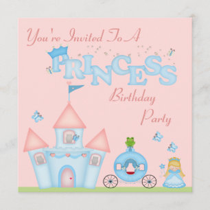 Invitation Fabulous Princess Party