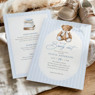 Invitation Faire à peine attendre Ourson Tout-en-un Baby Show