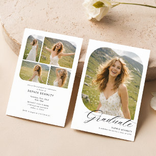 Invitation Faire collage photo moderne et tendance pour la re