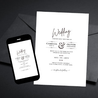 Invitation Faire imprimer ou téléchargement numérique Invitat