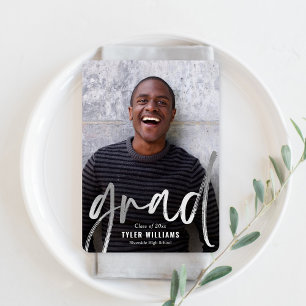 Invitation Faire-part de graduation brillante