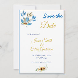 Invitation Faire part de mariage 'Save the Date'
