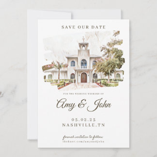 Invitation Faire part de mariage Save the Date