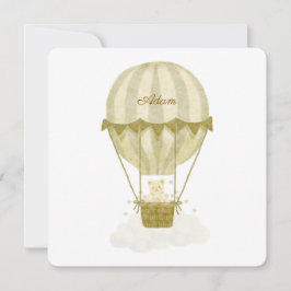 Invitation Faire part de naissance Adam