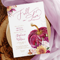 Faire tomber amoureux Burgundy Pumpkin Enterrement