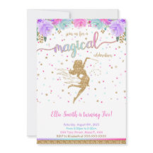 Invitation Fairy Birthday