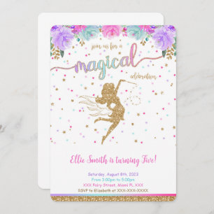 Invitation Fairy Birthday