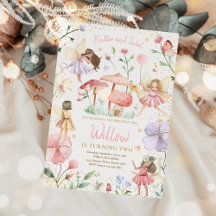 Fairy Birthday Whimsical Princess Fairy Birthday
