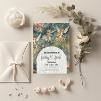 Fairy First 1er anniversaire Enchanted Forest
