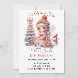 Invitation Fairy First Girl's 1st Birthday