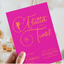 Fairy Girl'anniversaire minimaliste simple moderne