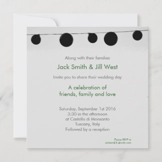 Invitation Fairy Lights 5,25x5,25