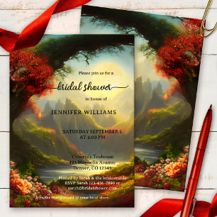 Invitation Fairy Tale Enchanted Forest Fête des mariées