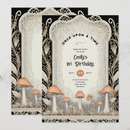 INVITATION FAIRYCORE FAIRYTALE BABYSHOWER 1ER ANNIVERSAIRE TO