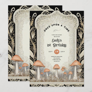 INVITATION FAIRYCORE FAIRYTALE BABYSHOWER 1ER ANNIVERSAIRE TO