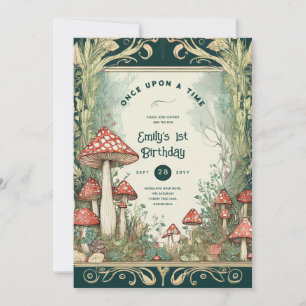 INVITATION FAIRYCORE FAIRYTALE BABYSHOWER 1ER ANNIVERSAIRE TO