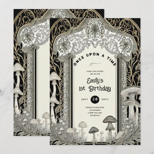 INVITATION FAIRYCORE FAIRYTALE BABYSHOWER 1ER ANNIVERSAIRE TO